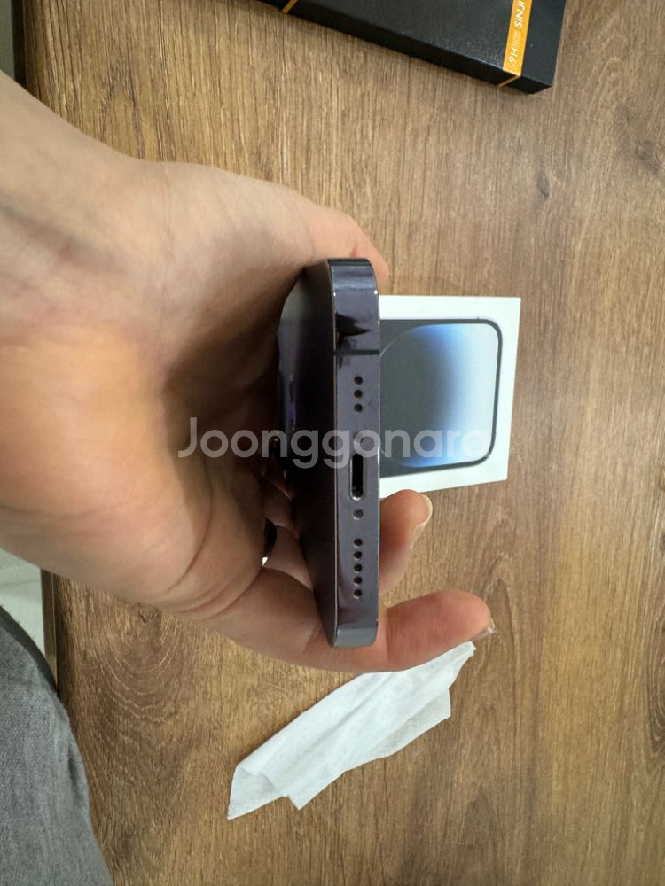 아이폰14프로 딥퍼플 256기가--3