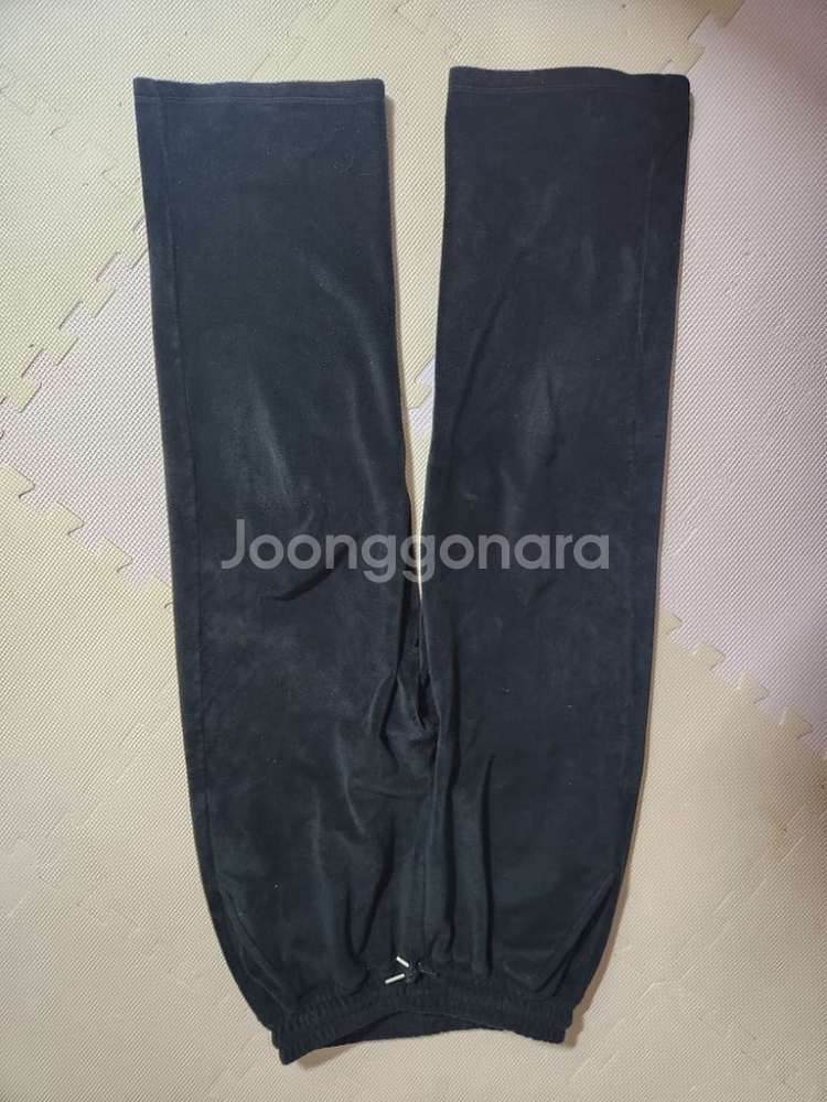 메이윤 극세사 크롭집업 바지 세트--1