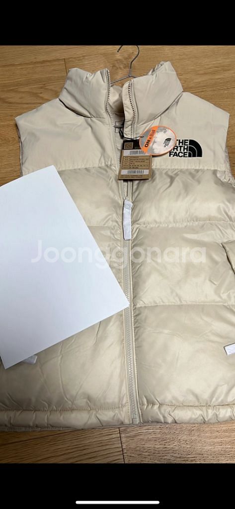 노스페이스 눕시 패딩조끼 L--4