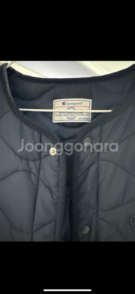 [퀼팅자켓] 챔피온 XL 퀼팅경량패딩--2