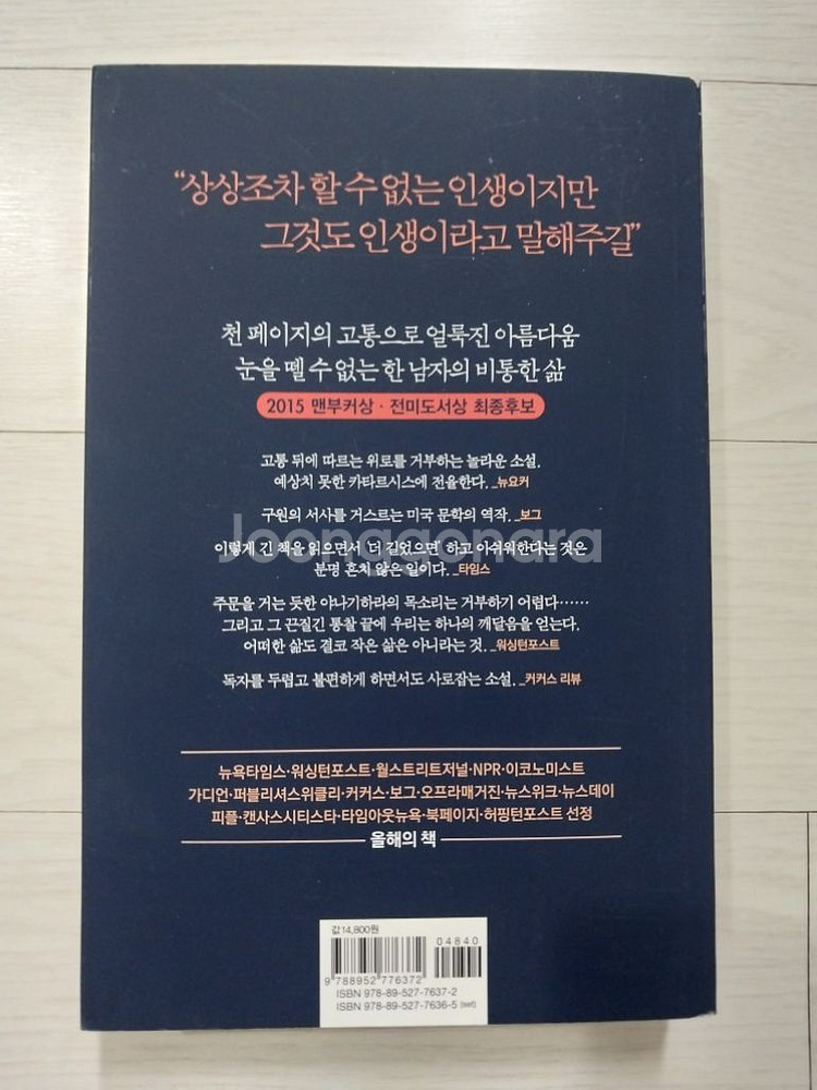 리틀라이프 외국 베스트셀러 소설 판매합니다!--1