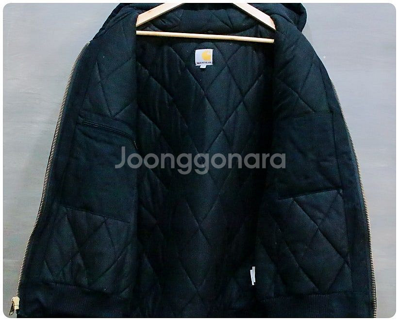 칼하트 J140 덕 액티브 안감누빔 후드집업자켓 2XL--6
