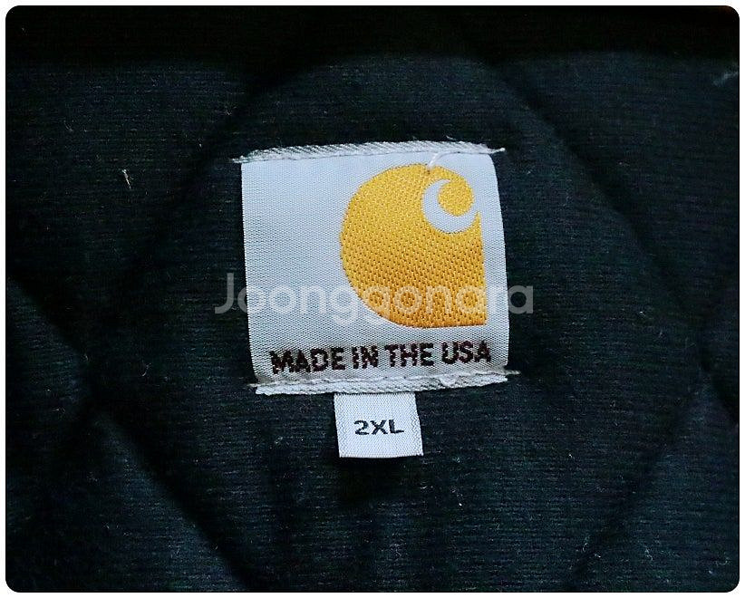 칼하트 J140 덕 액티브 안감누빔 후드집업자켓 2XL--7