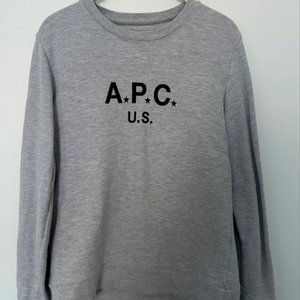 아페쎄 맨투맨 (여성) APC 크루넥