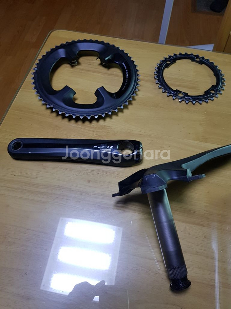 시마노105 5800 크랭크 셋--1