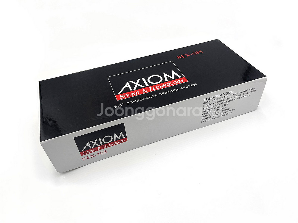 엑시옴 AXIOM KEX-165 6.5인치 스피커세트--1
