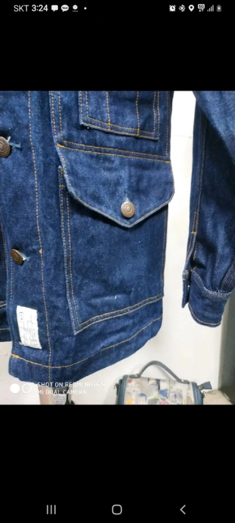 S 디폴트 데님 청자켓 새상품 이미지