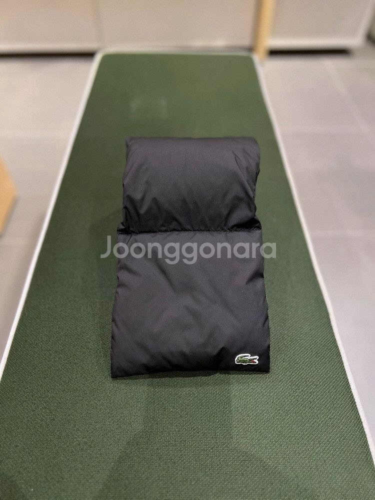 [새상품] 라코스테 다운 머플러 패딩 목도리--1