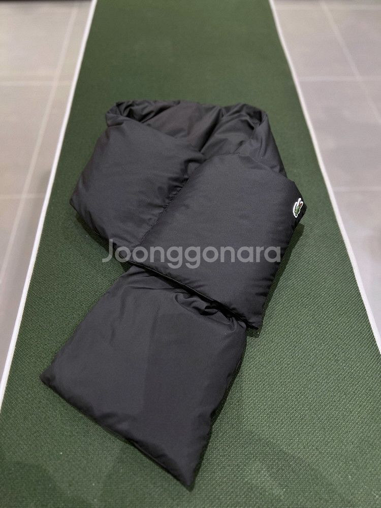 [새상품] 라코스테 다운 머플러 패딩 목도리--2