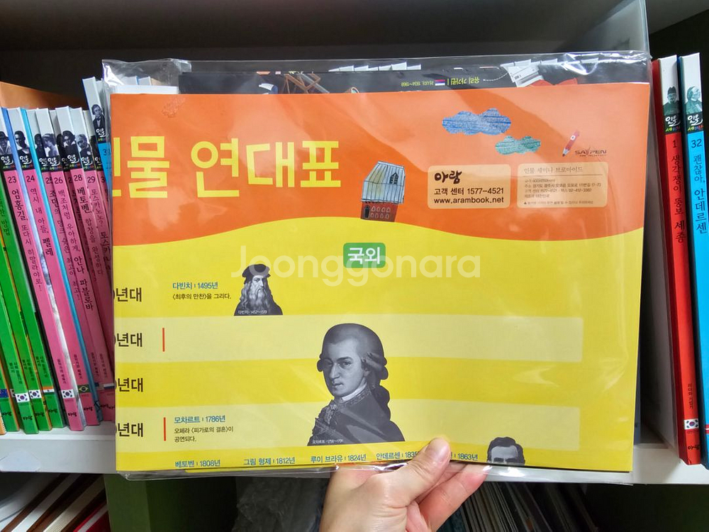 세이펜가능)아람인물세미나74권(본품박스O)+CD10장--3