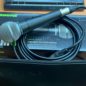 슈어(shure) sm58 마이크 판매합니다