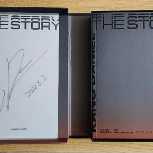 강다니엘 The story 비매 홍보용 싸인 싱글CD