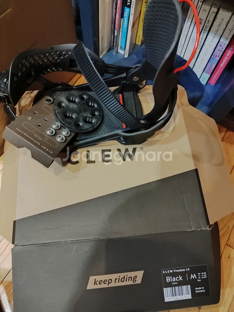 24/25 크루 (crew) 스탭온 바인딩 블랙 1p--1