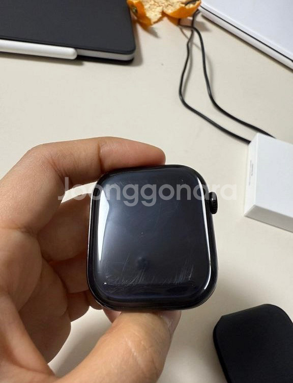 애플워치 10 GPS 46mm 제트블랙 택포 38--4
