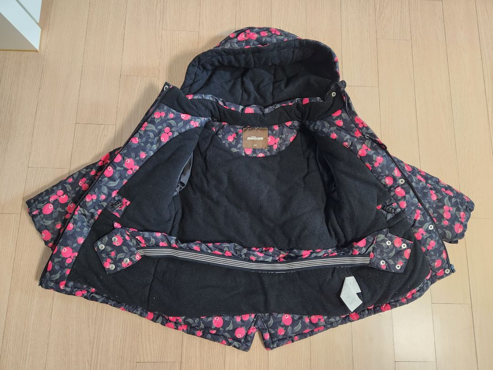 밀리밤 유아동 스키복세트 패딩잠바바지세트--2