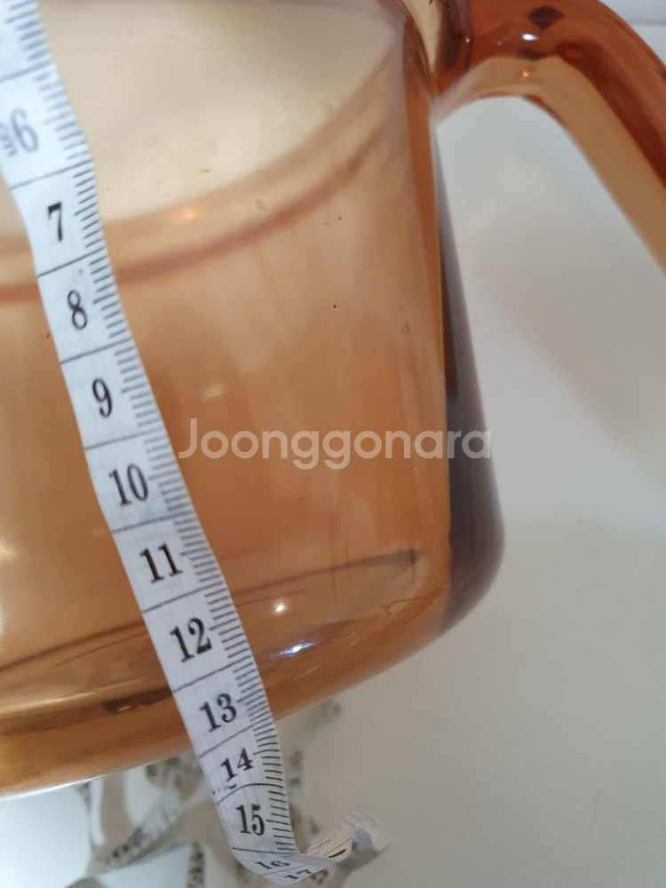 비젼 코닝 편수 냄비 주전자 약탕기 빈티지 내열유리냄비--5
