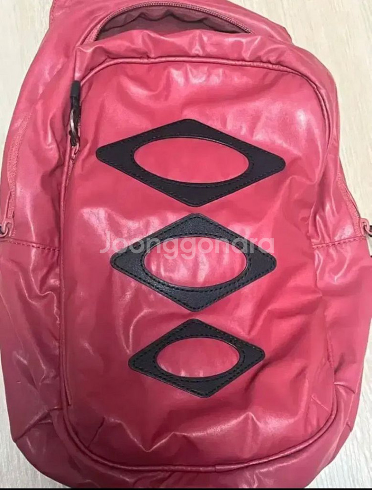 미스치프 롬버스 미니 백팩 페이디드 레드--2