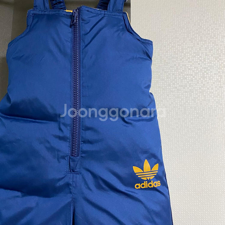 (정품) 아디다스 키즈 스키복 멜빵 바지 3M--1