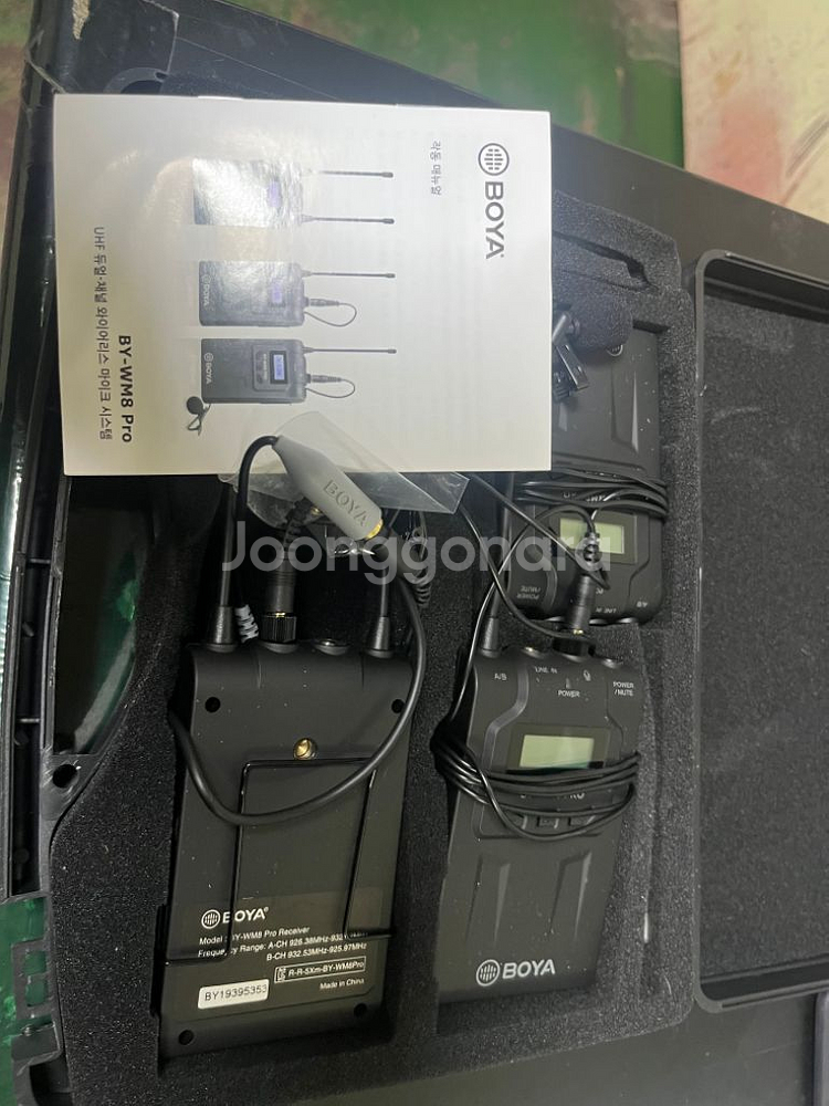 보야 BY-WM8 Pro K2 UHF 무선 마이크--2