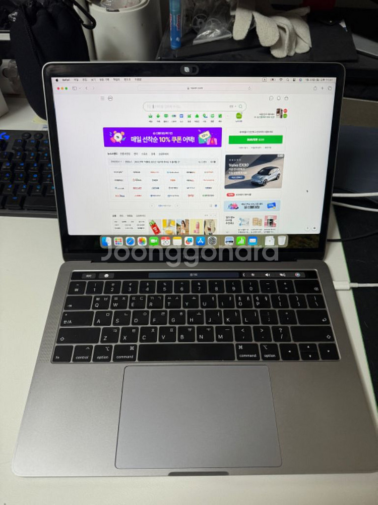 맥북 a1989 18mid i7 16g 256gb--2