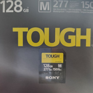 SONY TOUGH 128GB 메모리카드