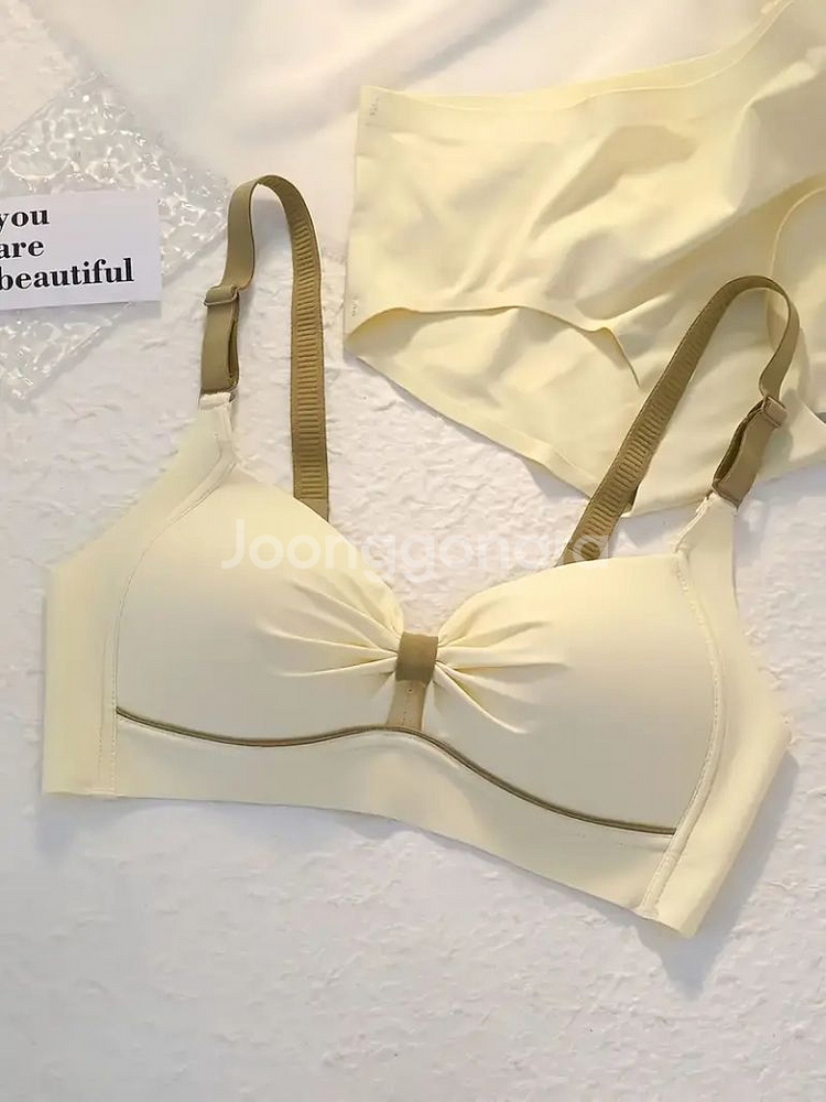 모모엠 여성용 무봉제 푸시업 브라 - 언더와이어 없음,--7