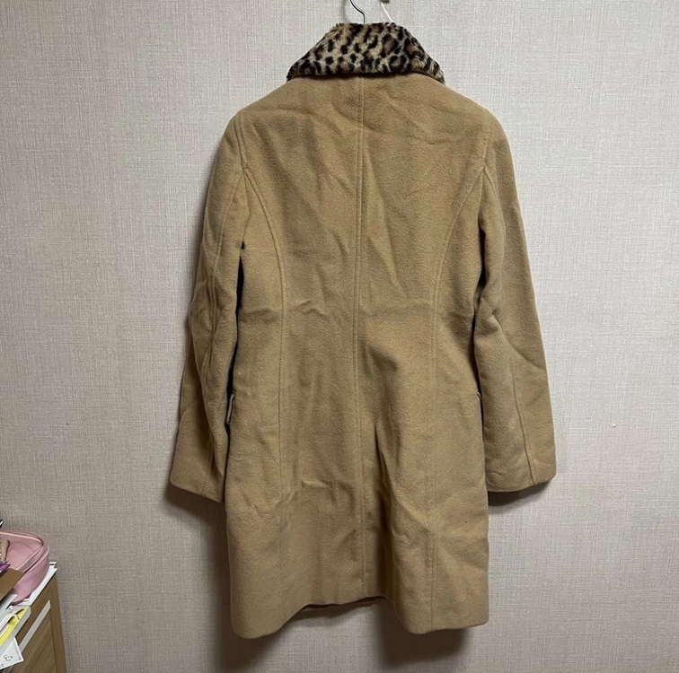 모스키노 레오파드 모직코트(85) 이미지