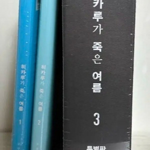 히카루가 죽은 여름 1, 2, 3권(특별판)