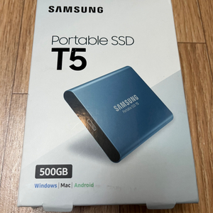 삼성 외장 SSD T5 500g 팔아요