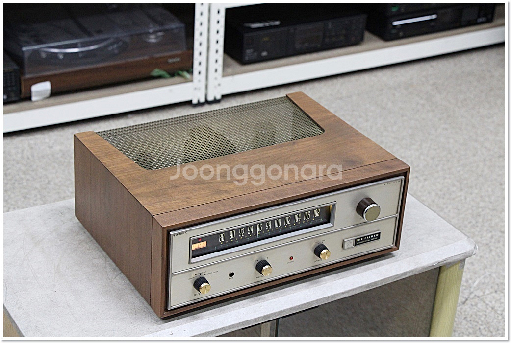 피셔(FISHER-미국) 진공관 튜너 모델 FM100C--5