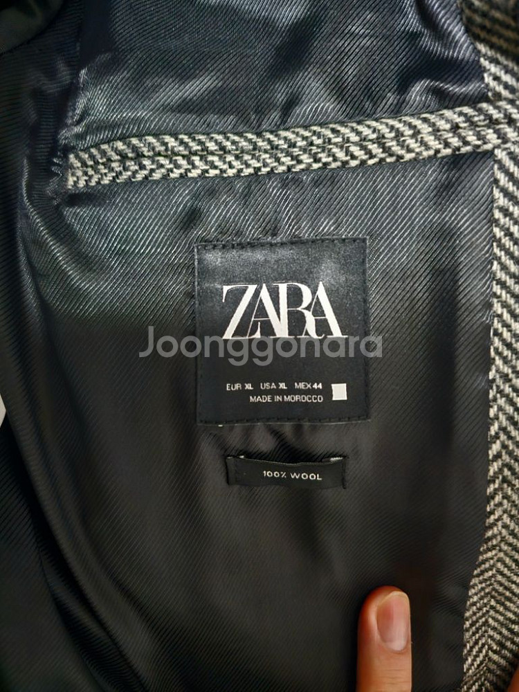 자라 ZARA 헤링본 울자켓 팝니다. (새옷)--1