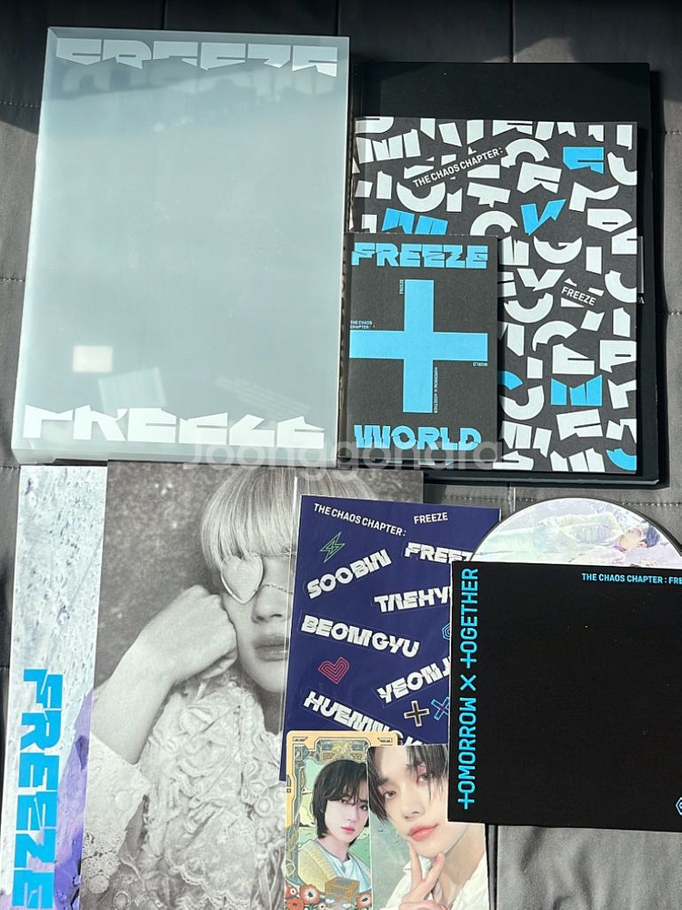 특전, 포카 포함) 투바투 프리즈 앨범 양도--1