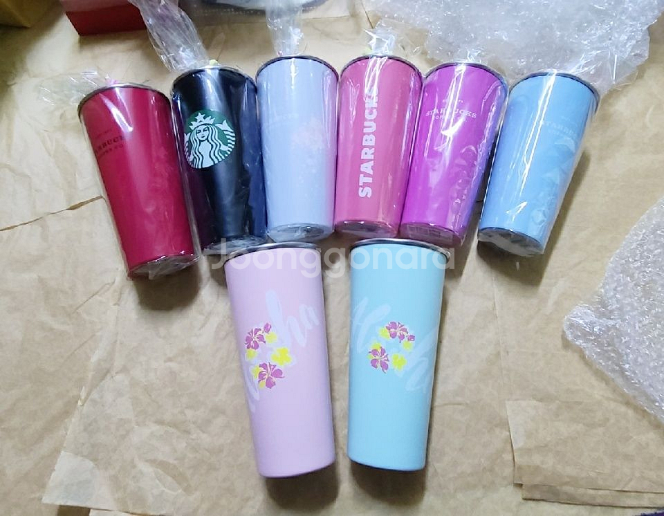 스타벅스 17 SS DW 레드 투고 텀블러 473ml,--1