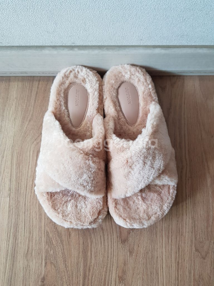 통굽 털 슬리퍼 2종--5