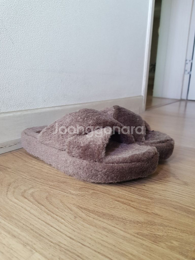 통굽 털 슬리퍼 2종--3