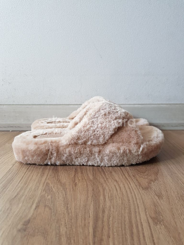 통굽 털 슬리퍼 2종--6