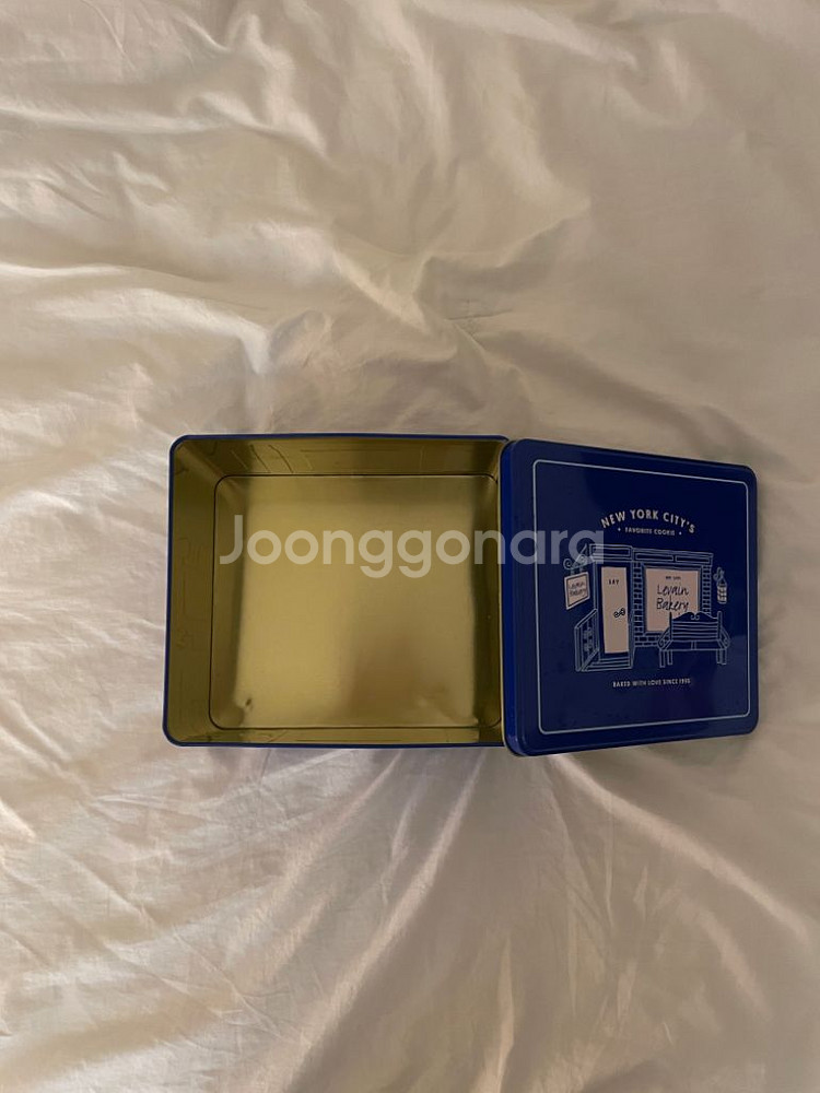 뉴욕 르뱅쿠키 틴케이스--1