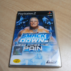 PS2 WWE 스맥다운 히어 컴스 더 페인 게임