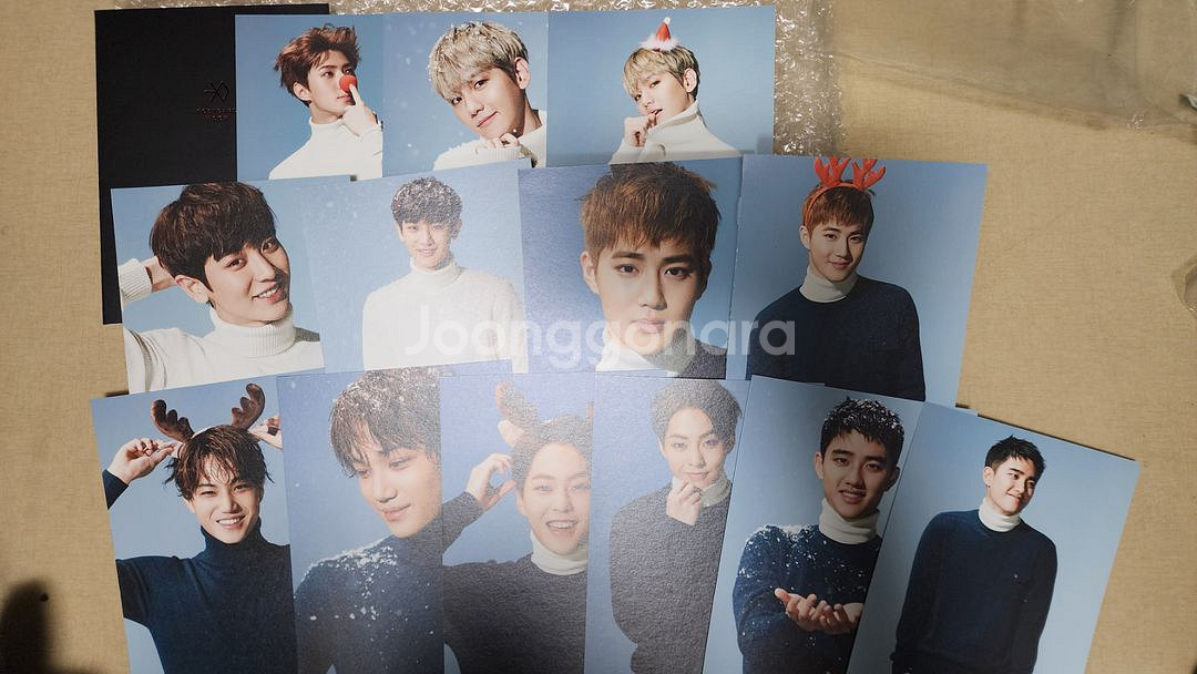 엑소 exo 앨범 포카 공식굿즈 공굿 정리 판매--1