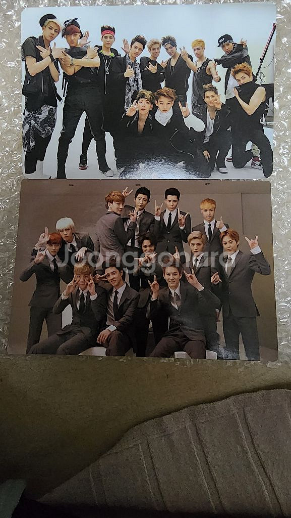 엑소 exo 앨범 포카 공식굿즈 공굿 정리 판매--2