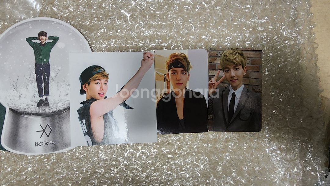 엑소 exo 앨범 포카 공식굿즈 공굿 정리 판매--3