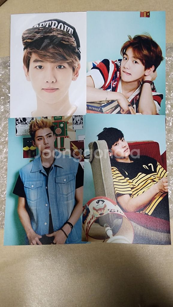 엑소 exo 앨범 포카 공식굿즈 공굿 정리 판매--6