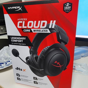 무선헤드셋 hyperX cloud 2 core