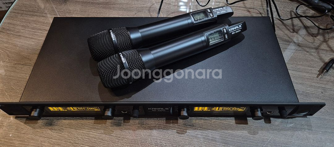 카날스 무선마이크 판매합니다 BK-3002/BK3600--1