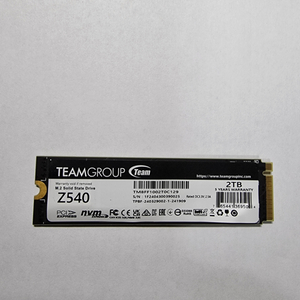 SSD NVMe5.0 팀그룹 티포스 Z540 2TB판매