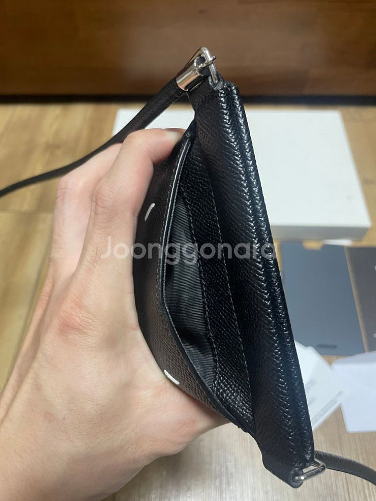 메종 마르지엘라 핸드폰 파우치 폰파우치 크림구매--3
