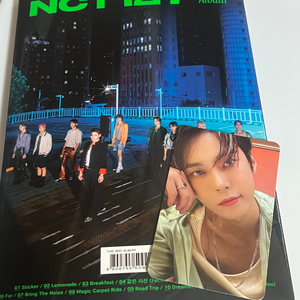 nct 엔시티127 도영 포카 스티커 앨범 포토카드