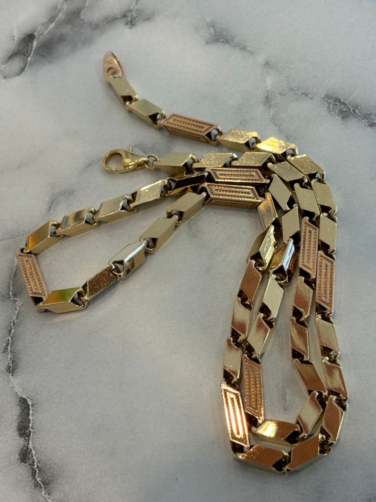 18k 대나무목걸이 10.12돈 남자금목걸이 이미지