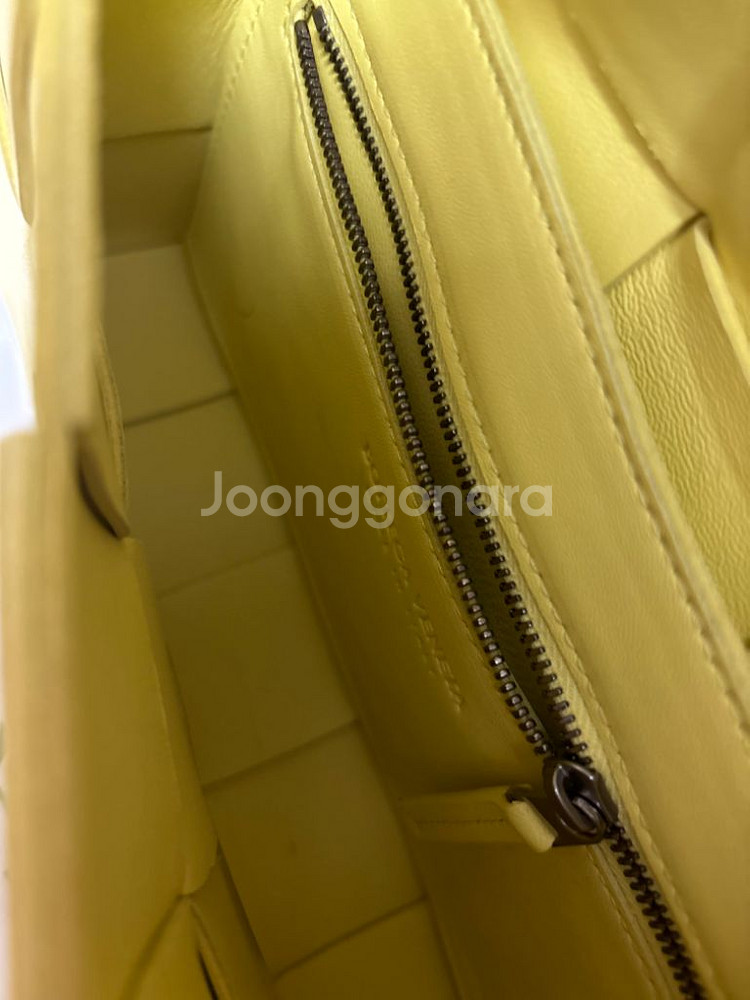 보테가베네타 카세트백 레몬(셔벗) 컬러--8