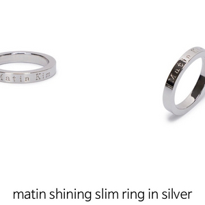 구매))matin shining slim ring in